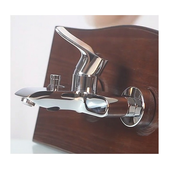 Смеситель для ванны Hansgrohe Metris 31480000 - фото 5