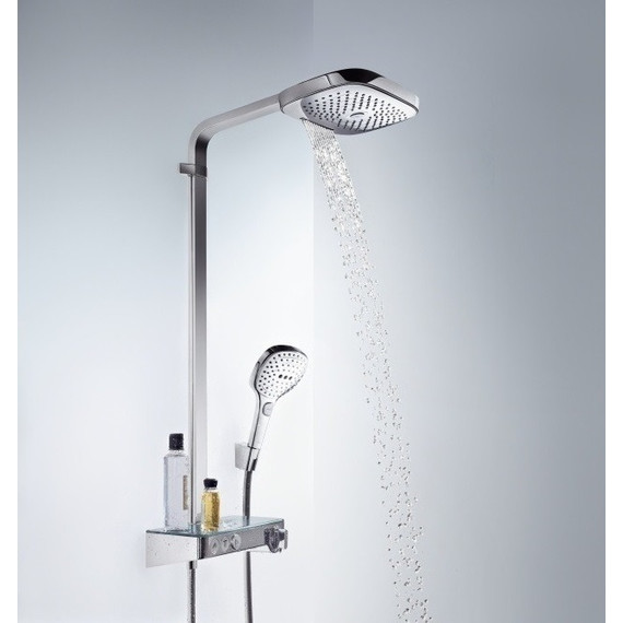 Душевая стойка с термостатом Hansgrohe Raindance Select E 27126000 - фото 2