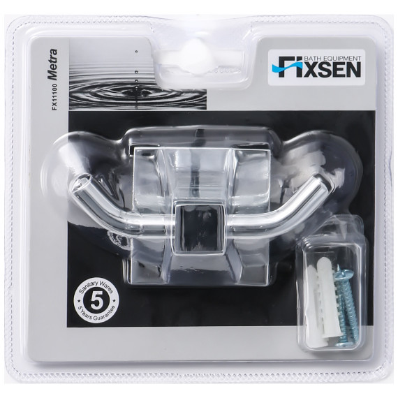 Двойной крючок Fixsen Metra FX-11105A - фото 2