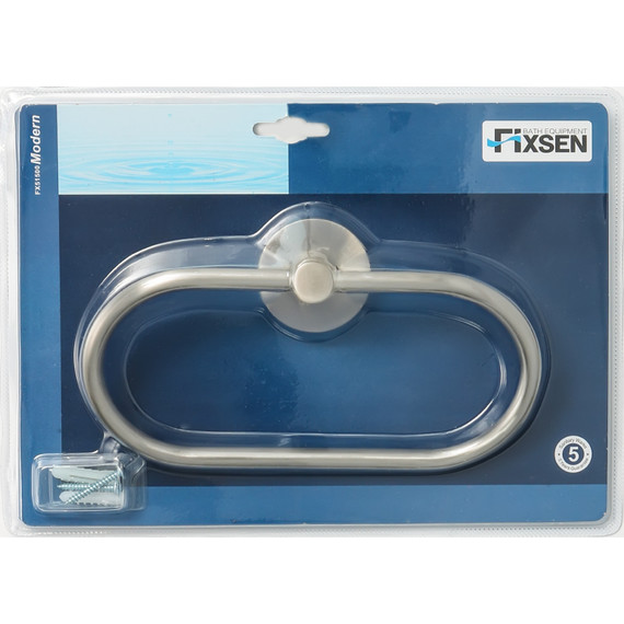 Кольцо для полотенец Fixsen Modern FX-51511, сатин - фото 2