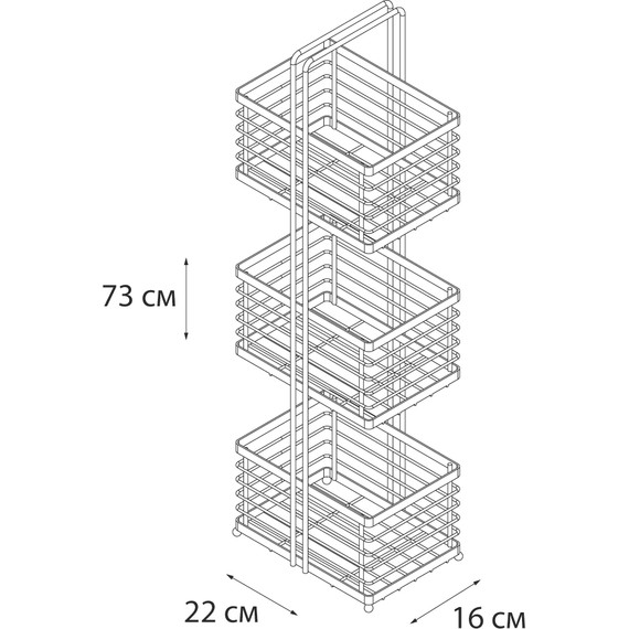 Полка Fixsen FX-851 20 см - фото 3
