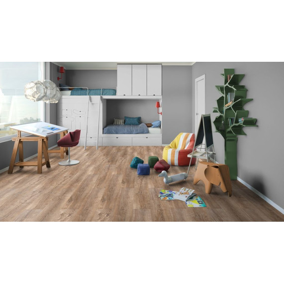 Ламинат Tarkett Estetica Oak Effect Light Brown 194x1292 мм 504015028, эффект массива - фото 3