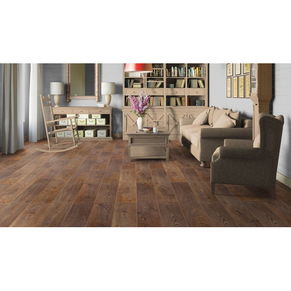 Ламинат Tarkett Estetica Oak Natur Brown 194x1292 мм 504015031, эффект массива - фото 4