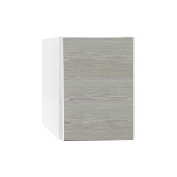 Модуль подвесной с корзиной Акватон Брук 40 см 1A202203BCDL0, белый/дуб латте - фото 