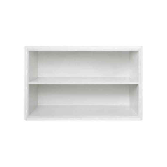 Тумба подвесная со столешницей открытая Акватон Брук 80 см 1A201501BCDL0, белый/дуб латте - фото 