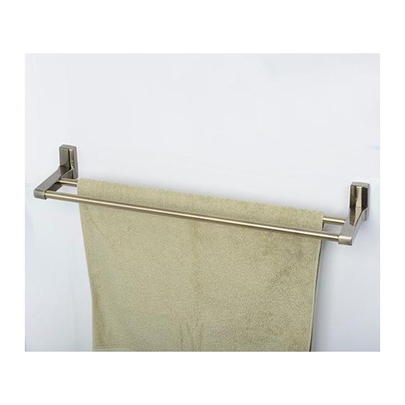 Полотенцедержатель WasserKraft Exter K-5240, цвет светлая бронза - фото 3