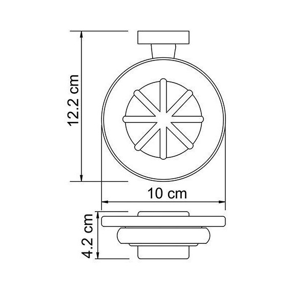 Мыльница WasserKraft Lippe K-6529 - фото 4