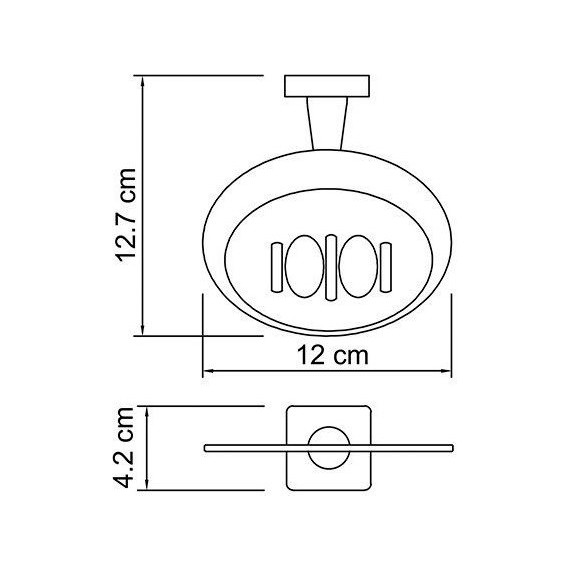 Мыльница WasserKraft Lippe K-6569 - фото 5
