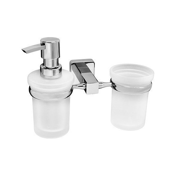 Дозатор для жидкого мыла со стаканом WasserKraft Lippe K-6589 - фото 
