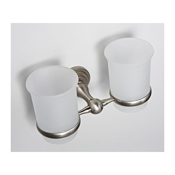 Стакан двойной для зубных щеток WasserKraft Ammer K-7028D - фото 2