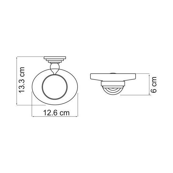 Мыльница WasserKraft Ammer K-7029 - фото 4