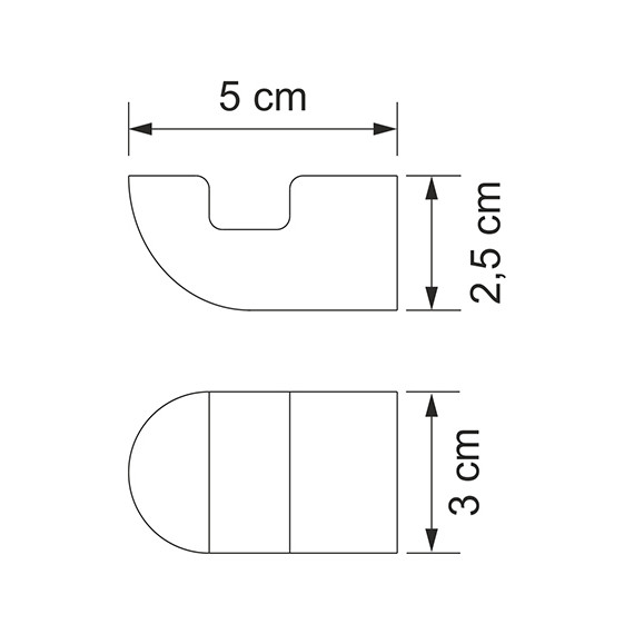 Крючок WasserKraft Kammel K-8323 - фото 4