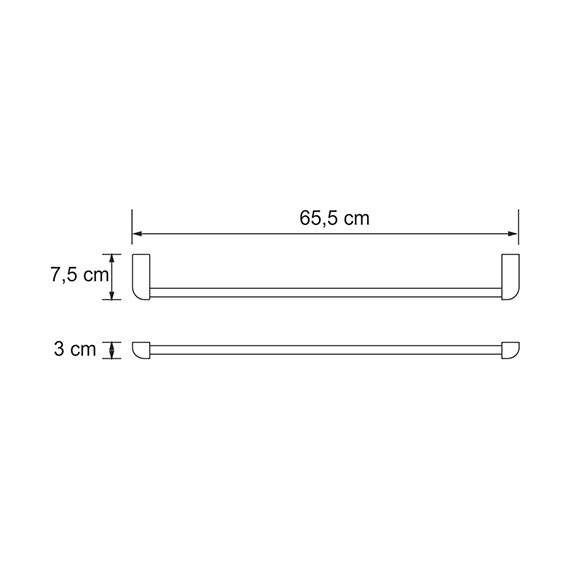 Полотенцедержатель WasserKraft Kammel K-8330 - фото 4