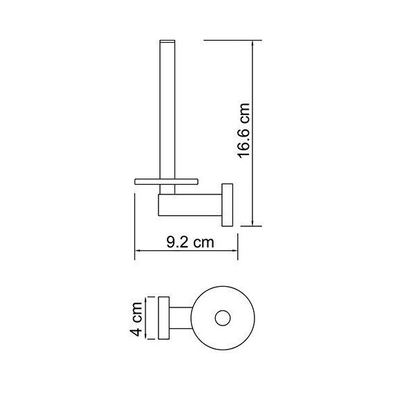 Держатель для туалетной бумаги WasserKraft Lippe K-6597 - фото 4