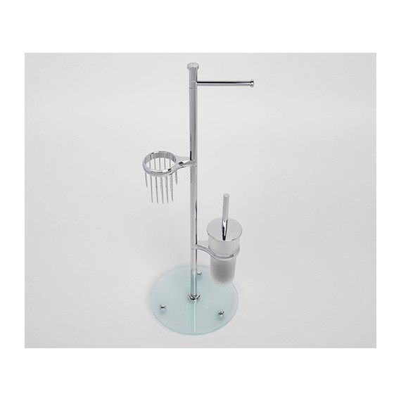 Стойка с держателем и ёршиком WasserKraft K-1256 - фото 3