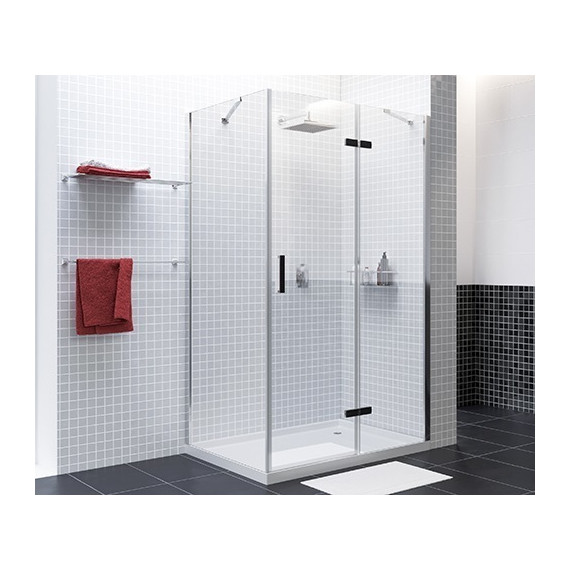 Душевое ограждение WasserKraft Aller 120х90 см R 10H07RBLACK, чёрный/прозрачное - фото 4