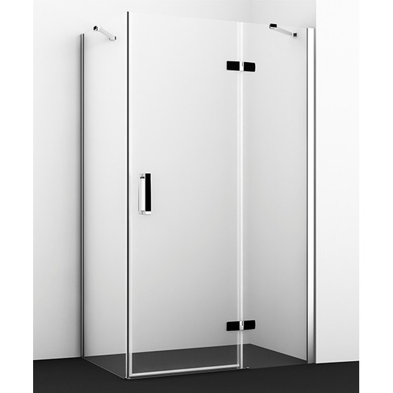 Душевое ограждение WasserKraft Aller 120х90 см R 10H07RBLACK, чёрный/прозрачное - фото 
