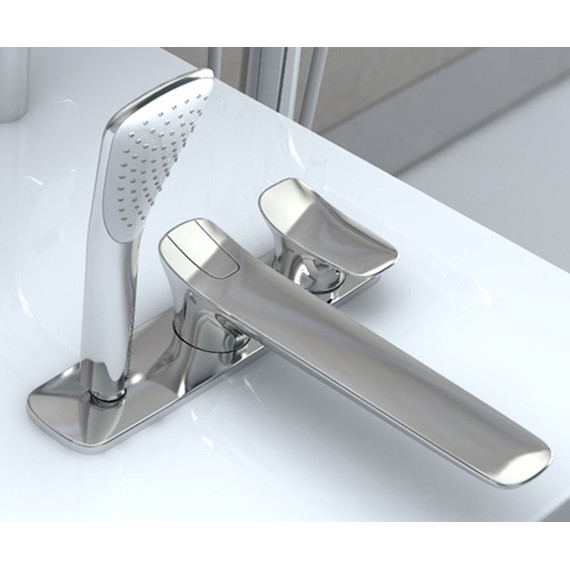 Смеситель для ванны Kludi Ambienta 534470575 - фото 3