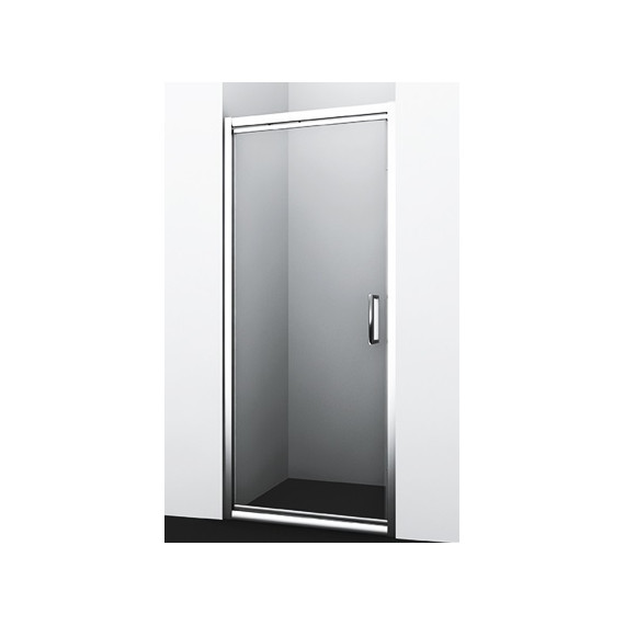Душевая дверь WasserKraft Salm 90 см 27I04, хром/прозрачное - фото 