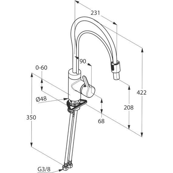 Смеситель для кухни Kludi Bingo Star 428590578 - фото 8