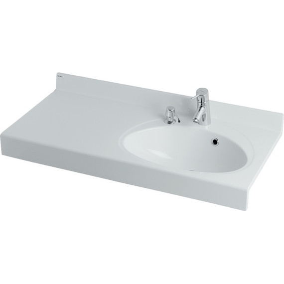 Раковина Акватон Отель 100 см 1A70083NOT01R - фото 