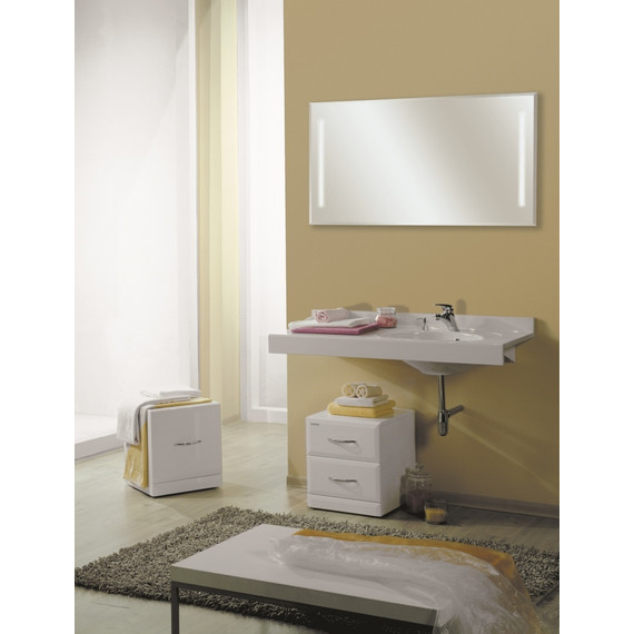 Раковина Акватон Отель 120 см 1A70103NOT01R - фото 3