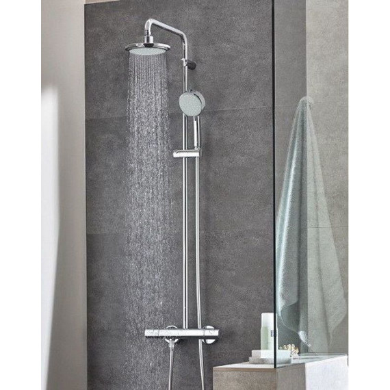 Душевая стойка с термостатом Grohe New Tempesta Cosmopolitan 27922000 - фото 3