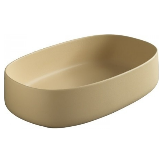 Раковина-чаша ArtCeram Cognac 55 см COL003 12 00 giallo zinco - фото 