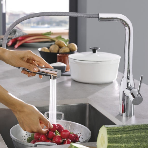 Смеситель для кухни Grohe Essence New 30270000 - фото 4