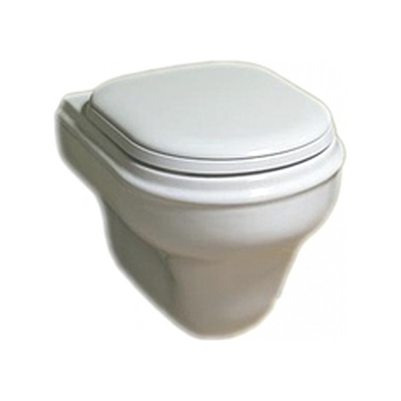 Унитаз подвесной Azzurra Charme CHVKSP000000BI с крышкой микролифт - фото 2