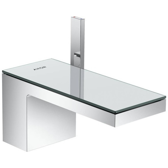 Смеситель для раковины Axor MyEdition 47010000, хром/зеркальное стекло, Цвет производителя: хром, зеркальное стекло - фото 