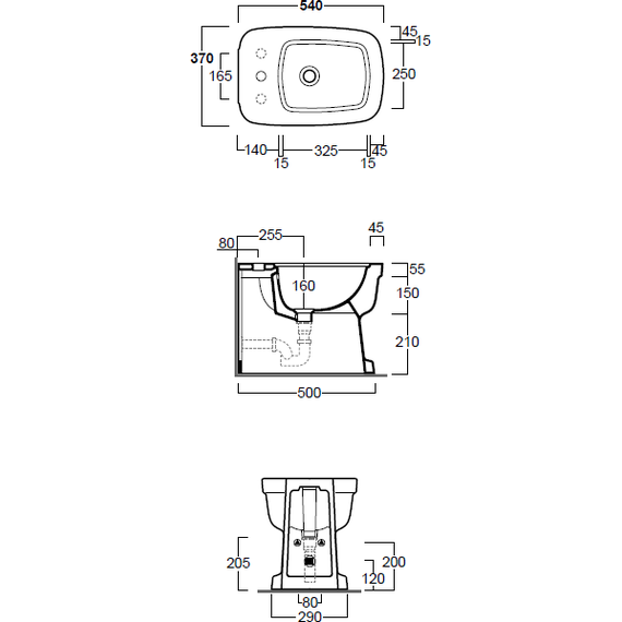 Биде напольное Simas Evolution EVO04bi*1 - фото 8