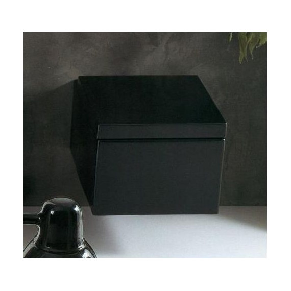 Унитаз подвесной Simas Frozen FZ18nero, Цвет производителя: чёрный - фото 3