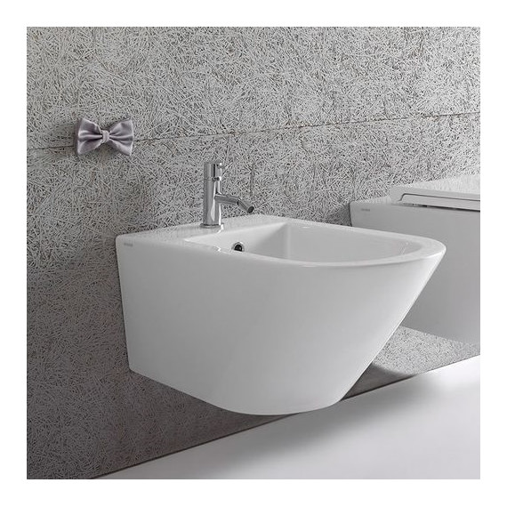 Биде подвесное Globo Forty3 FOS09.BI*1, глубина 570 мм - фото 5