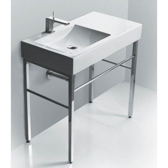 Раковина с консолью Simas Frozen 90 см FZ11bi*1 - фото 