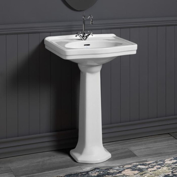 Раковина с пьедесталом Simas Londra 60 см LO914bi*3 - фото 2