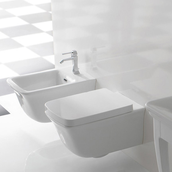 Унитаз подвесной Globo Relais RES02.BI - фото 2