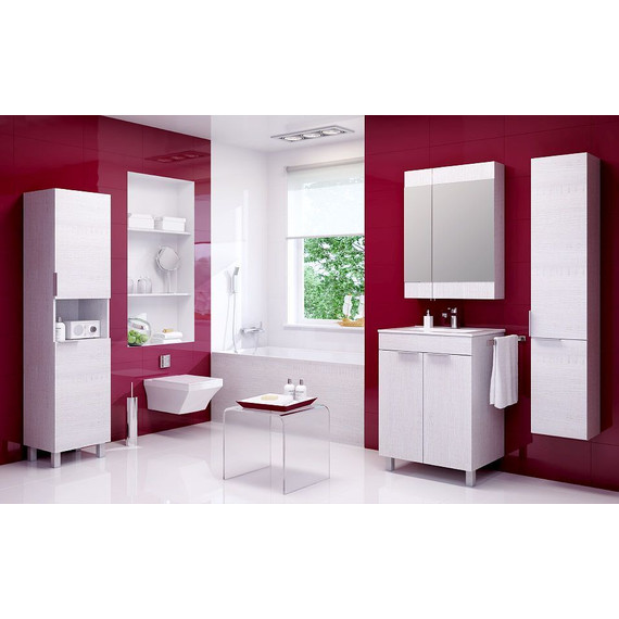 Пенал напольный Aqwella Бриг 40 см Br.05.04.K/W, б/к, универсальный - фото 3