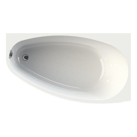 Ванна акриловая Радомир Орсини 160x90 см R (в комплекте каркас и сифон) - фото 