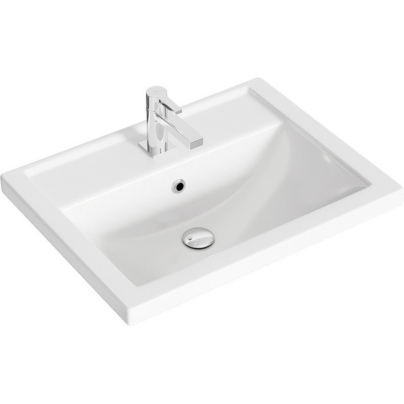 Тумба подвесная с раковиной Aqwella Фостер 70 см FOS01072DS, дуб сонома - фото 9