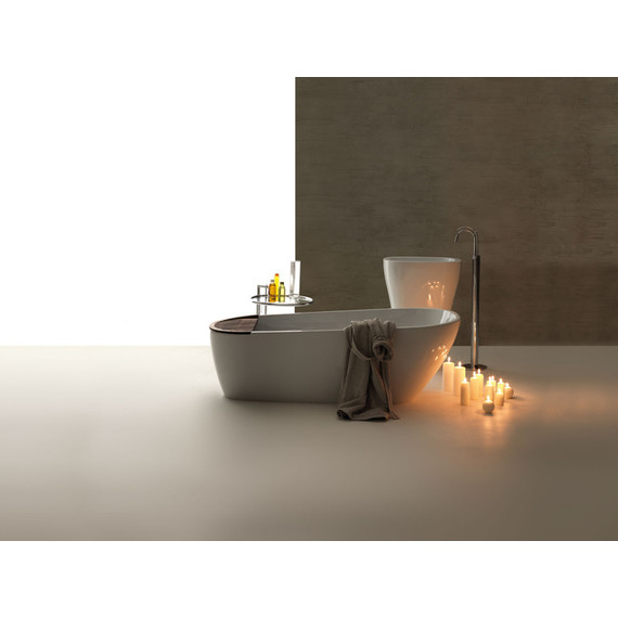 Ванна отдельностоящая Kerasan Aquatech 170х70 см 375001 - фото 4