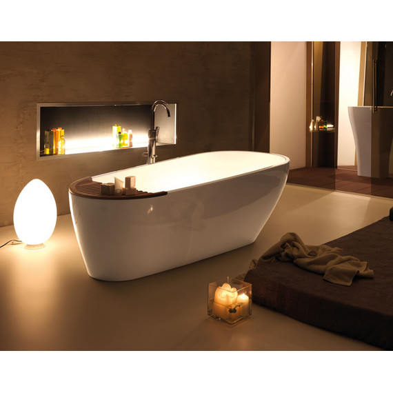 Ванна отдельностоящая Kerasan Aquatech 170х70 см 375001 - фото 5