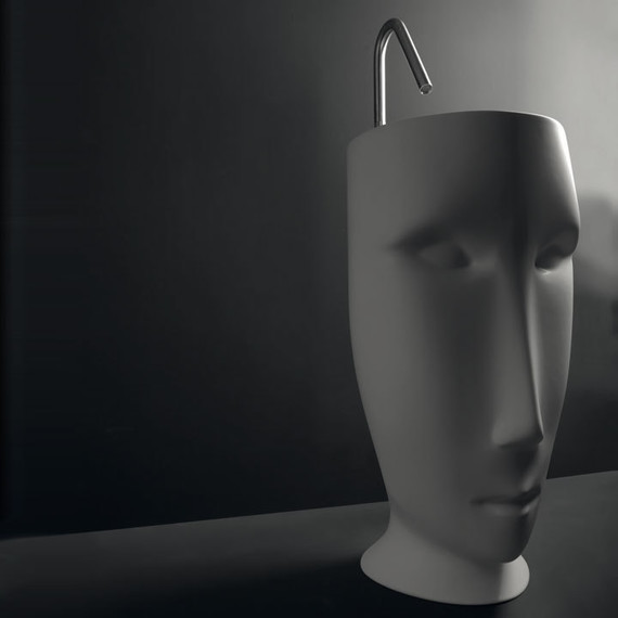 Раковина отдельностоящая Kerasan Artwork Moloco 50 см 474001 - фото 9