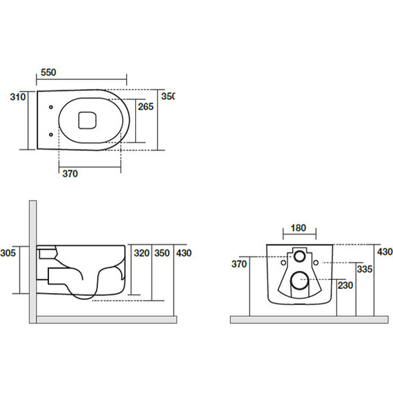 Унитаз подвесной безободковый Kerasan Nolita 531401 - фото 6