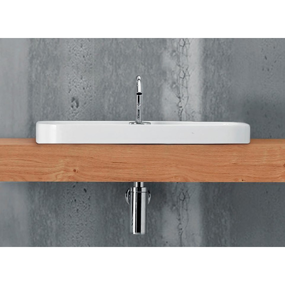 Раковина врезная на столешницу Kerasan Tribeca 60 см 514201*1 - фото 5