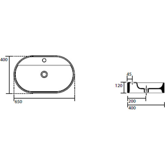 Раковина-чаша Kerasan Ciotola 45 см 430201 - фото 4
