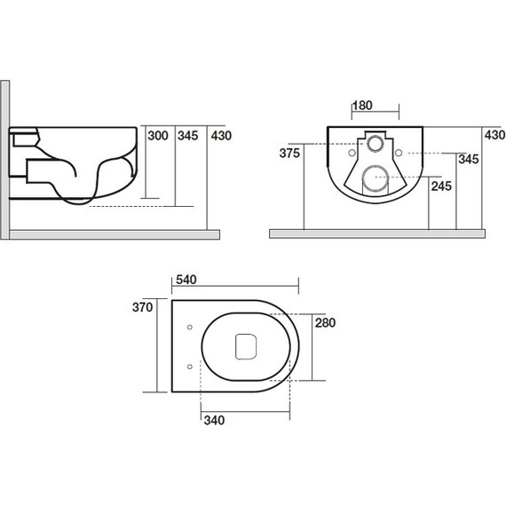 Унитаз подвесной безободковый Kerasan Flo 311101 - фото 6
