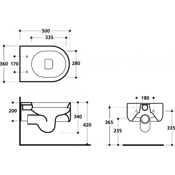 Унитаз подвесной Kerasan Flo 311501 - фото 7