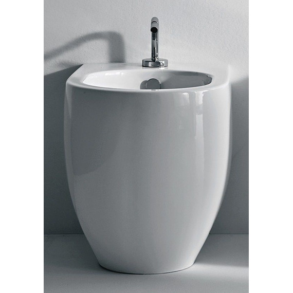 Биде напольное Kerasan Flo 312201*1, глубина 560 мм - фото 3