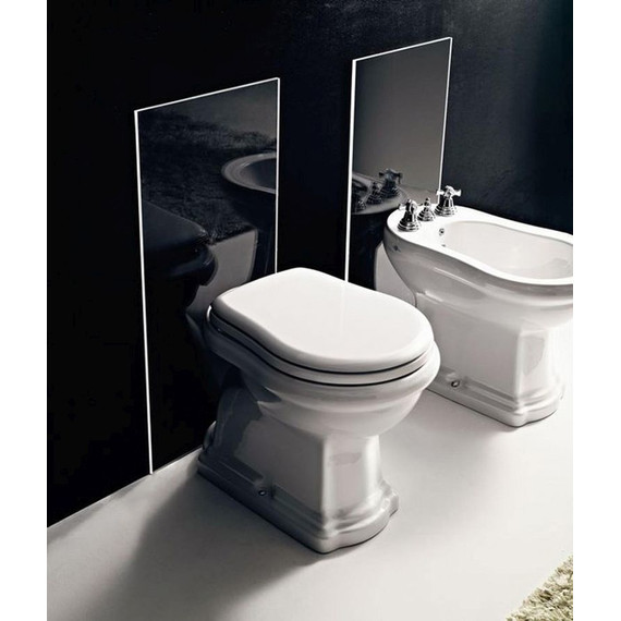 Унитаз приставной слив горизонтальный Kerasan Retro 101101 - фото 3